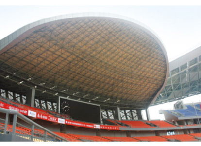 铁力体育看台案例